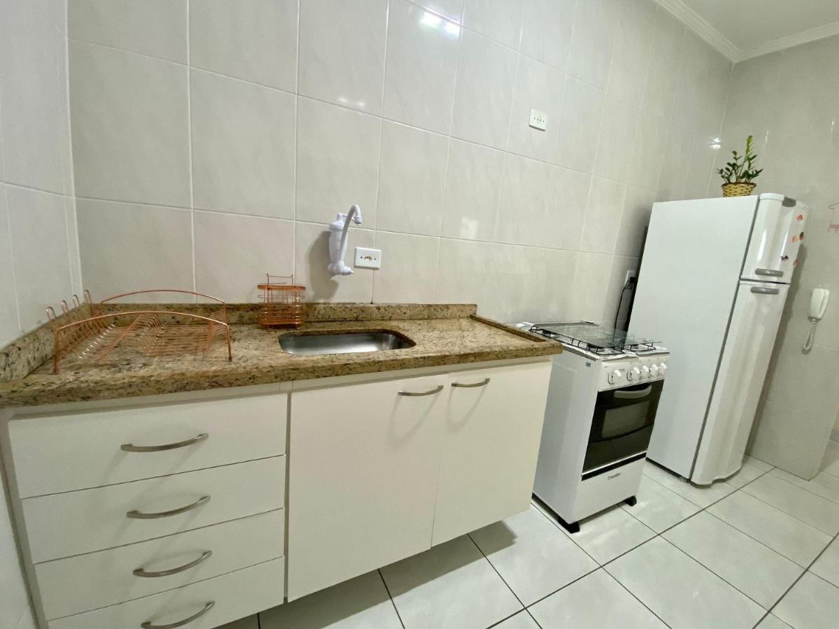 G086 - Apto Vista Mar Na Quadra Da Feirinha Da Guilhermina برايا جراندي المظهر الخارجي الصورة